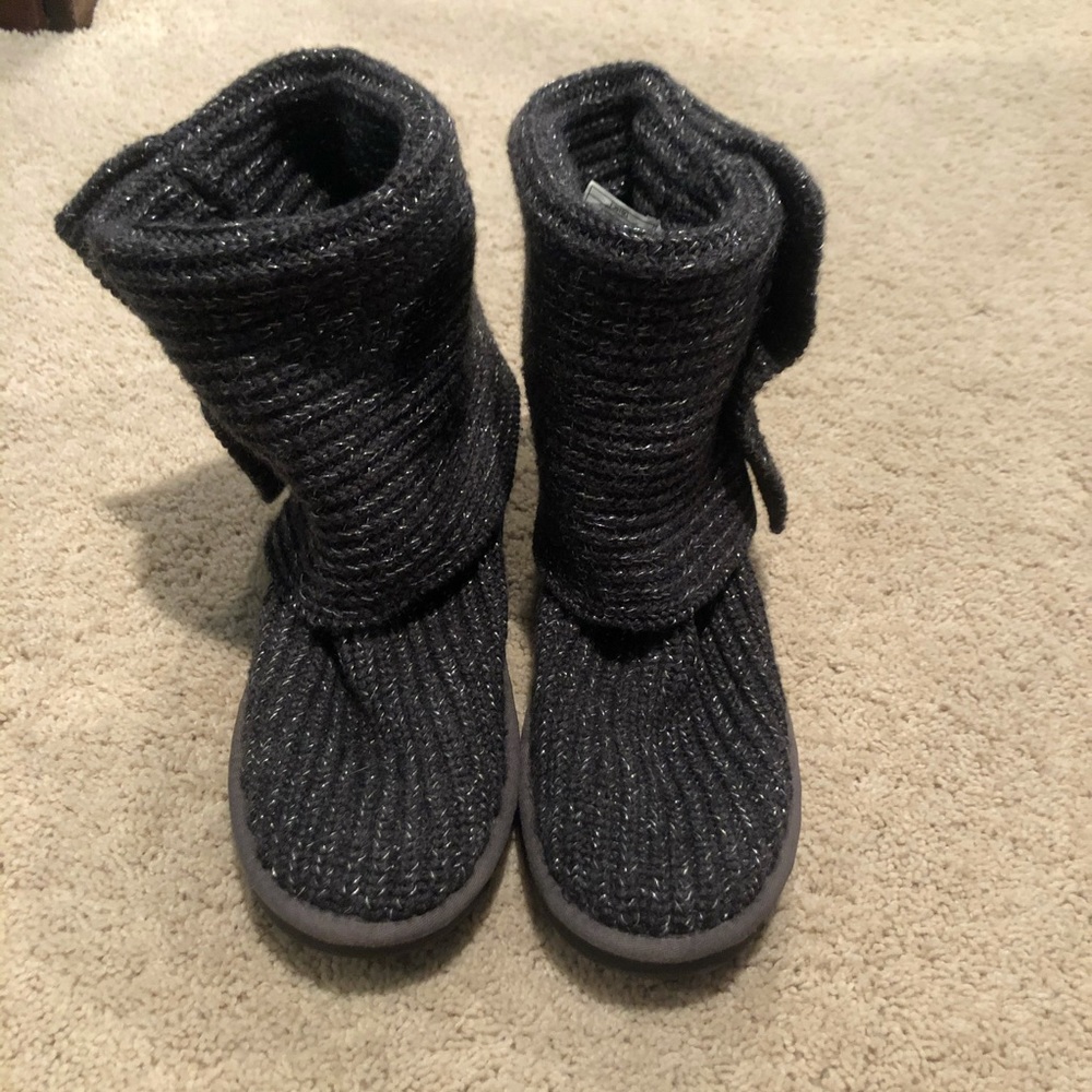 Gray Knitted Uggs - image 1